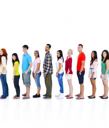 diverse people