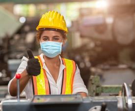 Woman in workplace